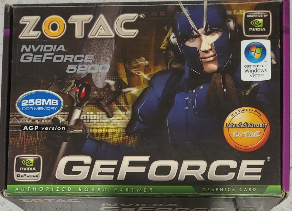 Zotac GEFORCE FX5200 256MB DDR - Image 1 of 4