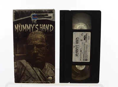 The Mummy's Hand VHS Classic Universal Monsters Horror Sci-fi Thriller - Image 1 of 3