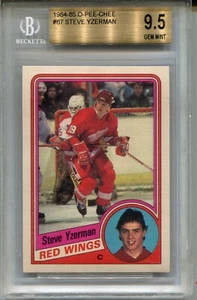 1984 Steve Yzerman Rookie Card BGS 9.5 Graded Gem Mint OPC O-Pee-Chee Hockey 67 - Picture 1 of 6