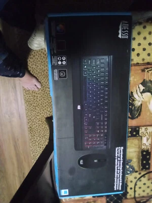 Adesso EasyTouch 137CB Illuminated Gaming Keyboard & Mouse Combo (AKB137CB) - Image 1 of 2