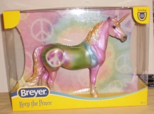 BREYER MAGICAL UNICORN KEEP THE PEACE 1/12 SCALE FREEDOM SERIES HORSE NIP - Picture 1 of 6