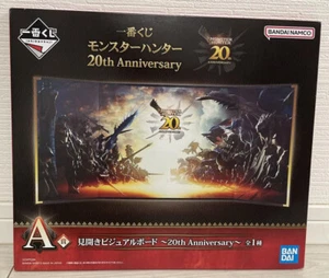 Japan Authentic Ichiban Kuji Monster Hunter 20th Anniversary Spread Visual Board - Picture 1 of 3