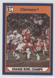 1990 Collegiate Collection Clemson Tigers Orange Bowl Champs #10