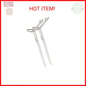 Fishing Rod Holder Stainless Steel Ground Support Stand Fish Pole Folding Holder - Picture 1 of 2