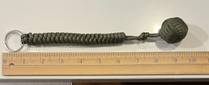 Monkey Fist Paracord Keychain - Picture 1 of 2