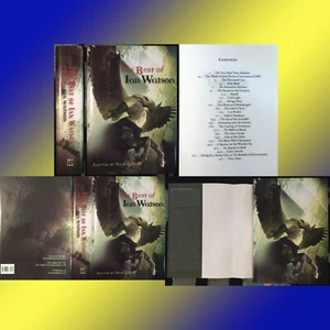 WEIRD FICTION The Best of Ian Watson 1st UK hcdj 2014 Jim Burns Sci-Fi Fantasy - Picture 1 of 11
