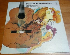 LAURINDO ALMEIDA - DUETS  WITH THE SPANISH GUITAR ANGEL RECORDS LATIN FOLK LP - Picture 1 of 4