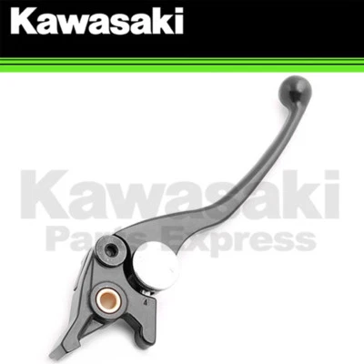 NEW 1988 - 2009 GENUINE KAWASAKI NINJA 500R ZX 6 6R 7 7R 9R 11 FRONT BRAKE LEVER - Image 1 of 2