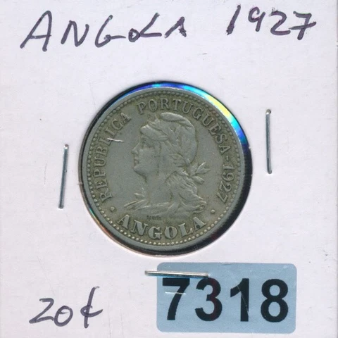 Angola - 20 CENTAVOS 1927 - #7318 Cover