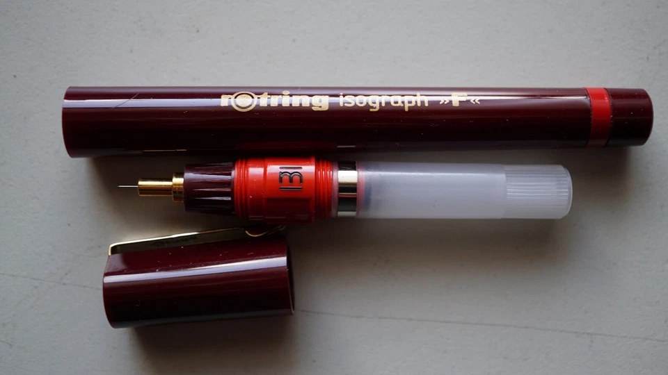 Tuschefüller rOtring Isograph F 0,18 mm NEU - Bild 1 von 1