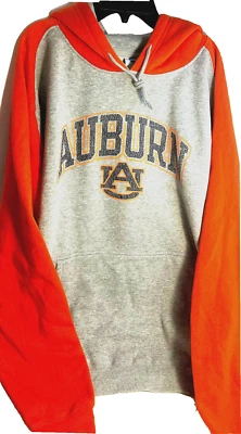 Auburn NCAA Sudadera con Capucha XL Para Hombre Gris con Naranja Retro Sudadera con Capucha Deportes Universitarios Foto 1 de 4