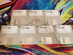 Vintage Boreland dBase for Windows Version 5.5 - 3.5" Floppy Disks - Picture 1 of 3