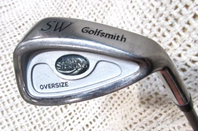 Golfsmith LADY STERLING Oversize SAND WEDGE 34.75" RH~Ladies Flex Graphite Shaft - Image 1 of 4
