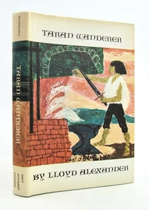 TARAN WANDERER Lloyd Alexander First Edition Chronicles of Prydain HBDJ EXC L2 - Imagen 1 de 8