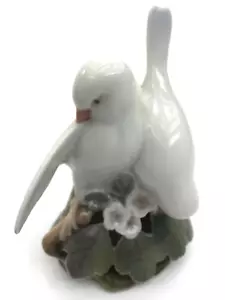 Vintage weiße Tauben Tauben Tauben Porzellan Figur 402 Royal Copenhagen Dänemark - Bild 1 von 8
