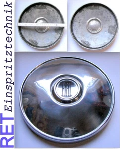 Radkappe Radzierblende Nabenkappe FIAT 124 / 850 / 25 cm Chrom original - Bild 1 von 4
