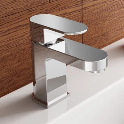 Kento Mono Basin Mixer & Waste Chrome - Image 1 of 4