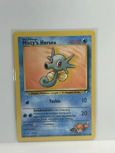 1995, 96, 98 Pokemon Karten **Misty's Horsea** - Gym Heroes Set 86/132 - Common - Bild 1 von 2