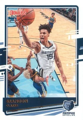 Brandon Clarke 2020-21 Donruss Basketball 2nd Year Card #192 Memphis Grizzlies - Image 1 of 2