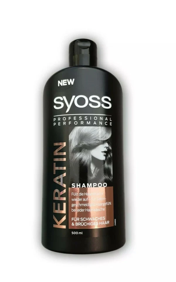 Syoss/Keratin Shampoo 500ml/Haarpflege  - Bild 1 von 1