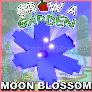 🌸MOON BLOSSOM Fruit🌸 | GROW A GARDEN - Roblox 🌱Fast & Easy🌱 - Picture 1 of 1