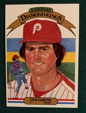 1982 Donruss #16 STEVE CARLTON DIAMOND KINGS Philadelphia Phillies Sharp 👀