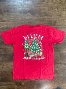 Buc-ee’s Bucees "BELIEVE" 2024 Christmas T-Shirt Size LARGE,XL,2X,3X NEW!!! - Picture 1 of 10