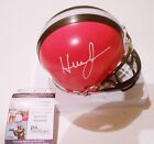 Hue Jackson Signed Cleveland Browns Mini Football Helmet w/JSA COA P03498