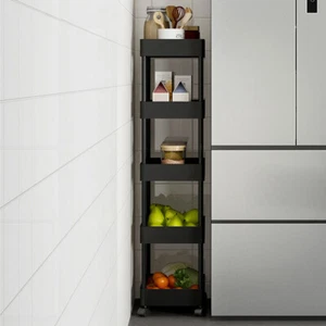 Kitchen Storage Trolley Fruit Vegetable Holder Rack Bathroom Caddy Organiser UK - Picture 1 of 19