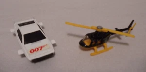 Vintage CORGI JUNIORS 007 JAMES BOND Lotus Esprit & Stromberg Helicopter VTG - Picture 1 of 17