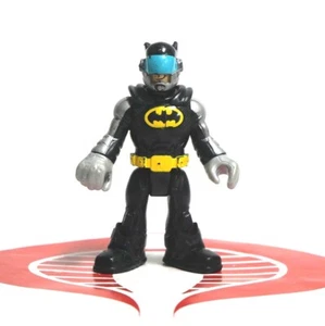 IMAGINEXT Action Figure Batman Blue Visor DC Super Friends Mattel Ripped Cape - Picture 1 of 2