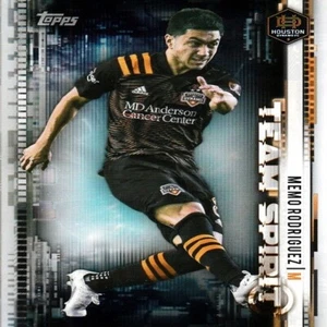 Memo Rodriguez (Houston Dynamo) 2021 Topps MLS Team Spirit Card - Number TS-18 - Picture 1 of 2