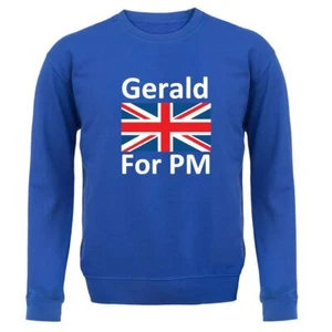 Gerald For PM - Kids Hoodie / Sweater - Cooper Clarksons Farm Diddly Squat - Picture 1 of 20