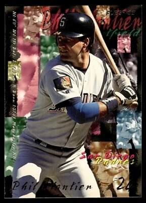 1995 Fleer #566 Phil Plantier San Diego Padres - Image 1 of 2