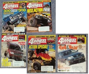 PETERSEN'S 4Wheel & Off-Road Magazine Jan, Feb, Mar 2002 Jan, Feb 2004, 5 Issues - Picture 1 of 1