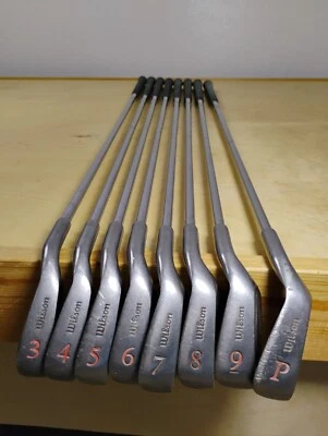 Wilson 1200 LT Iron Set 3-9 Plus P Wedge Standard Flex Shaft RH  - Image 1 of 4