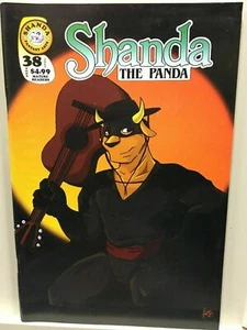 SHANDA THE PANDA #38 🐰 (2003) HTF ANTHROPOMORPHIC FURRY SHANDA FANTASY ARTS - Picture 1 of 4