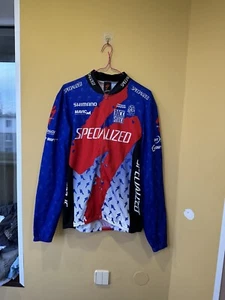 Vintage 90’s Team Specialized Cycling Jacket Mavic Rock Shox size XXL - Picture 1 of 10