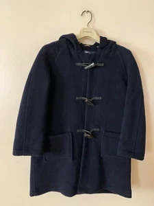 Cappotto lana Burberry bambina con cappuccio età 7/8 usato - Foto 1 di 6