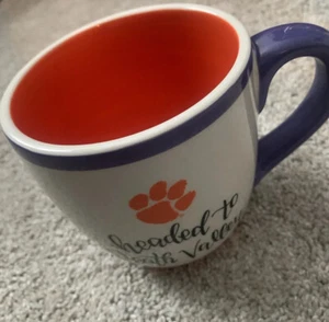 Clemson University Headed To Death Valley 16 Oz Glory Haus Mug - Picture 1 of 4