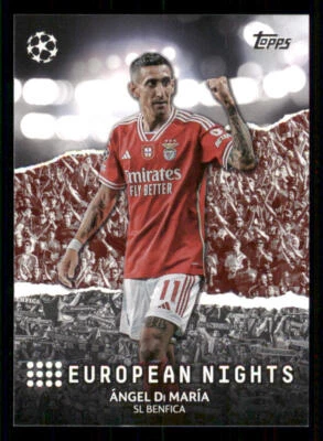 2023-24 Topps UEFA Club Competitions European Nights #EN6 Angel Di Maria - Image 1 of 2