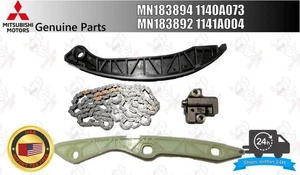 Mitsubish Genuinei Lancer Evolution X 2008-15 Timing Chain Kit Set of 4 OEM - Picture 1 of 15