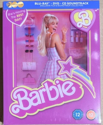 Barbie [ FILM & SOUNDTRACK COLLECTION] [Blu-ray]  New Sealed - Image 1 of 2