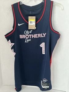 Nike NBA Philadelphia 76ers Swingman Jersey City Edition James Harden S DX8515 - Picture 1 of 16