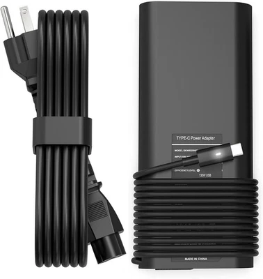 130W USB-C Laptop Charger for Dell XPS 15/Precision/Latitude 7000/9000/5000 AC - Image 1 of 4