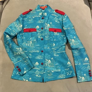 Beautiful- Shanghai Tang - 100% Silk - Tunic - Shirt Blouse / Jacket - US Size 6 - Picture 1 of 7