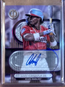 Jazz Chisholm Auto - 2024 Topps Tribute - Miami Marlins /50 - Picture 1 of 2