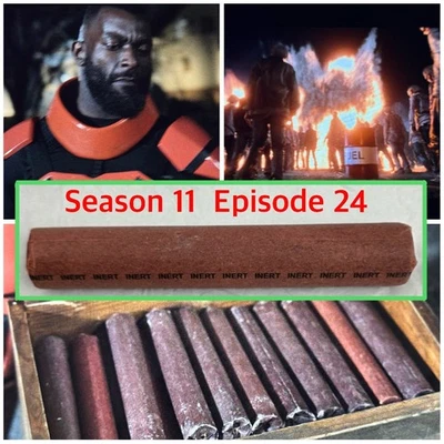 The Walking Dead Prop Temporada 11 Serie Final Dynamite Box #549 Foto 1 de 4