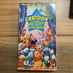 Cartoon All Stars to the Rescue VHS Tape 1990 McDonald's Anti-Drug - Picture 1 of 4