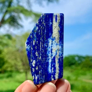 88G Natural Polished Lapis Lazuli Freeform from Afghanistan Home Decor healing - Picture 1 of 24